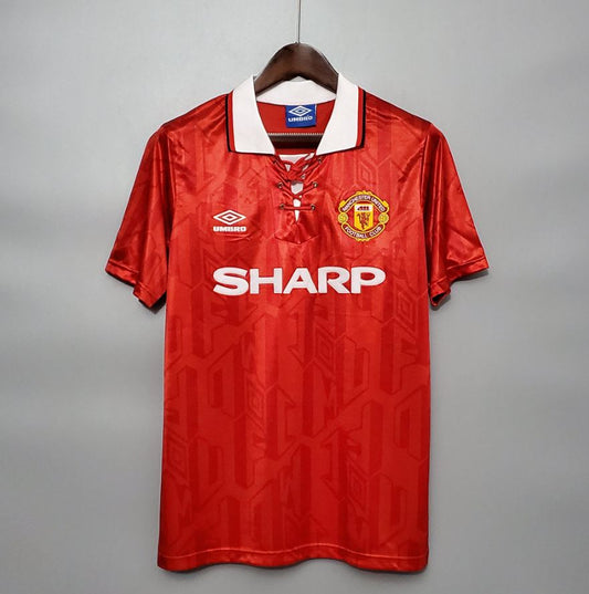 Manchester United 1992β94 Home Football Shirt | #7 Eric Cantona