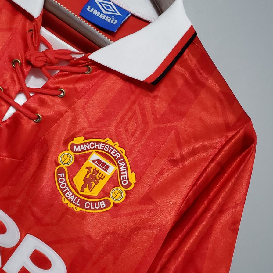 Manchester United 1992–94 Home Football Shirt | #7 Eric Cantona